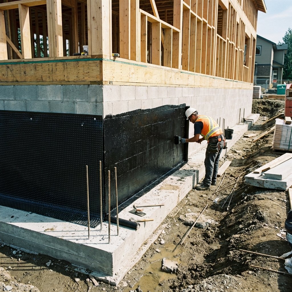 Maison traditionnelle avec soubassement en pierre apparente
