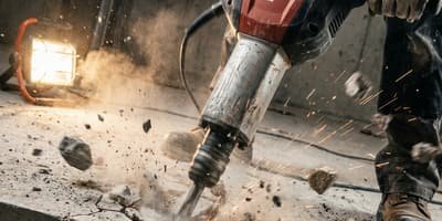 Marteau piqueur - démolition SDS Max anti-vibration
