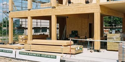Maison ossature bois - construction écologique