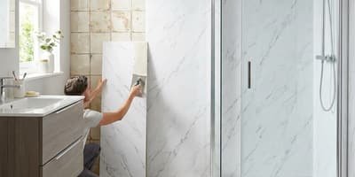 Panneau PVC pour mur salle de bain - rénovation étanche